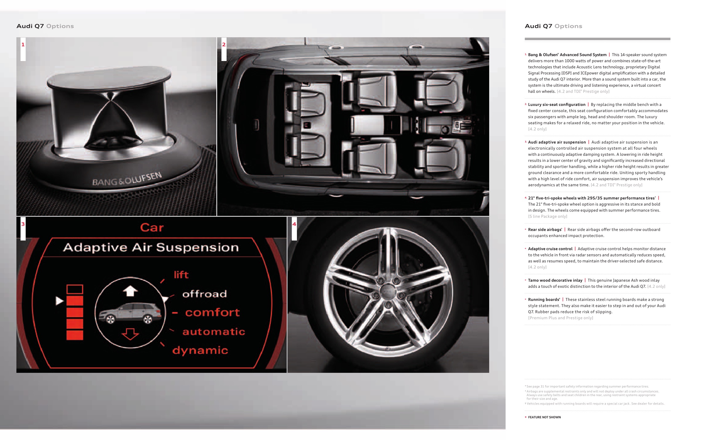 2010 Audi Q7 Brochure Page 20